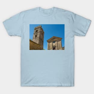 Hum Belltower and Church in Istria, Croatia T-Shirt